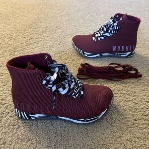 NOBULL Women’s Cabernet Zebra High Top- 6.5